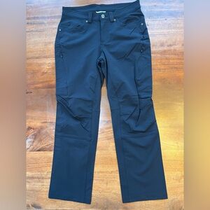 Duluth Trading Co Women’s 5 Pocket Black Pants Size 8 X 29 Hiking Workwear